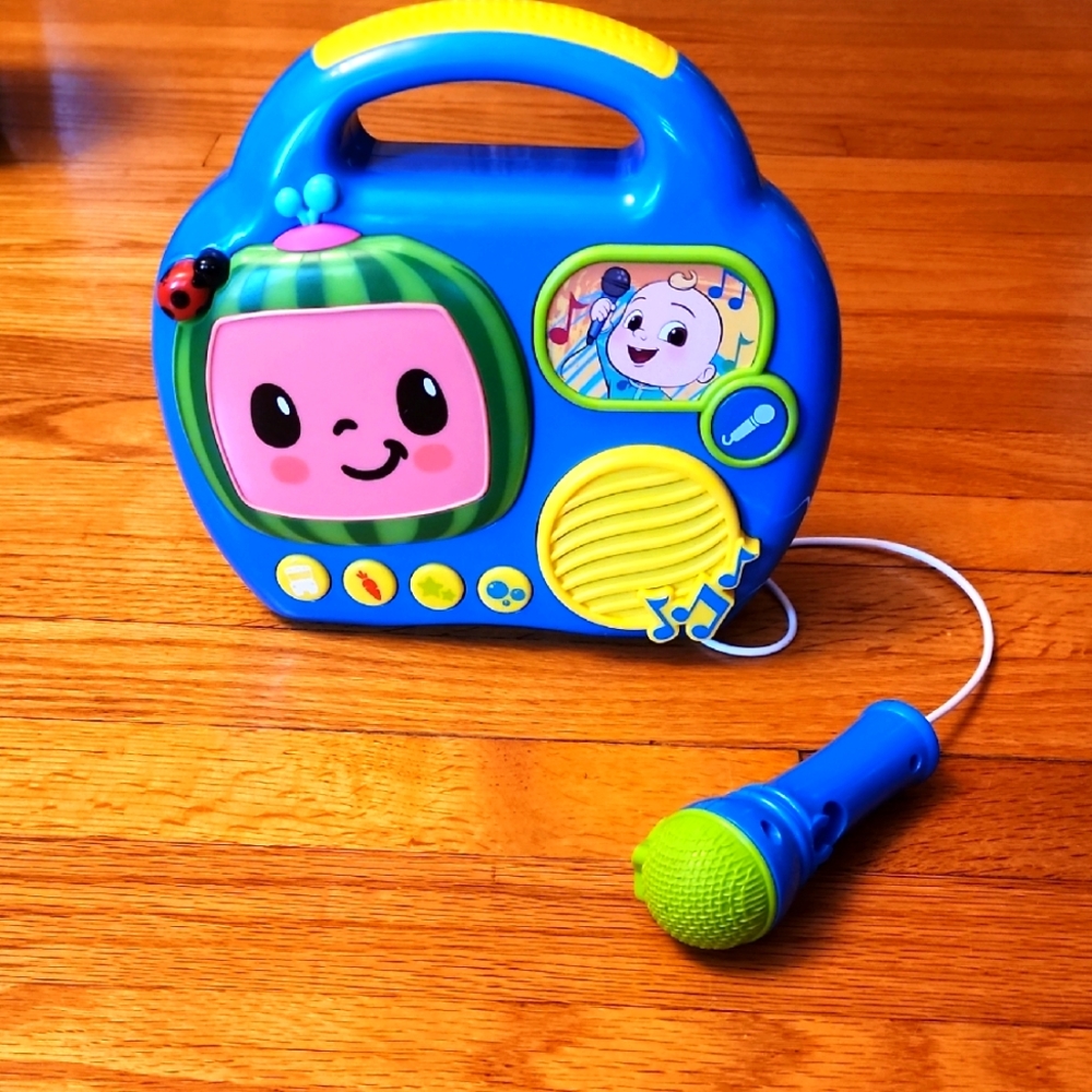 Cocomelon music toy with microphone